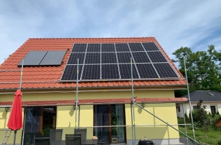 Photovoltaikanlage mit SolarEdge und Speicher von SENEC