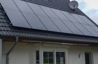 Neuenhagen - Photovoltaikanlage mit 16 Modulen Heckert Solar und SolarEdge
