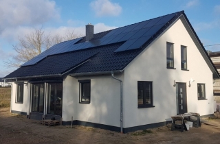 Waren - 9,9 kWp Anlage mit Solaredge wegen der Verschattung