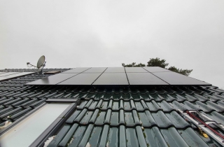 Lehnitz 8,45 kWp Anlage mit einem Speicher als AC-DC Lösung