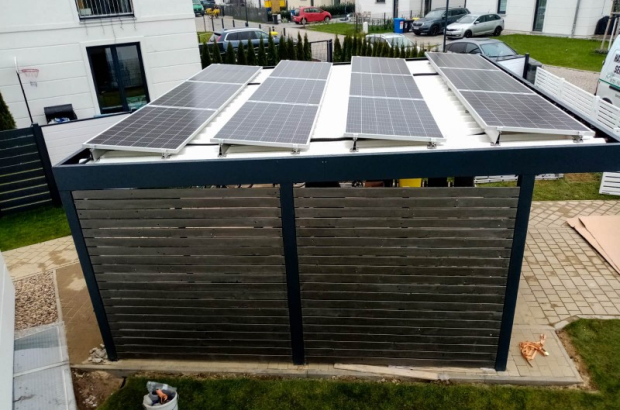 Berlin Kladow - 7,92 kWp Solaranlage auf einem Flachdach