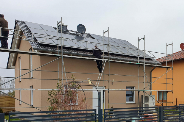 Velten - Montage Photovoltaikanlage