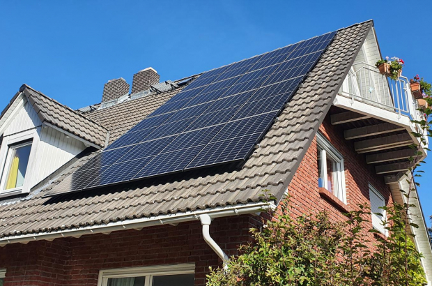 Potsdam Ost-West Ausrichtung Photovoltaikanlage