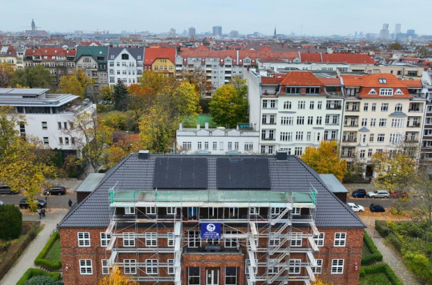 Berlin Charlottenburg - PV auf Vereinsgebäude